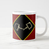 Gebiss & Steigbügel Jumbo-Tasse (Rechts)
