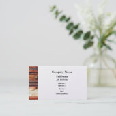 Gebisse - Platin-Ende Visitenkarte (Stehend Vorderseite)