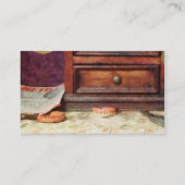 Gebisse - Platin-Ende Visitenkarte (Rückseite)