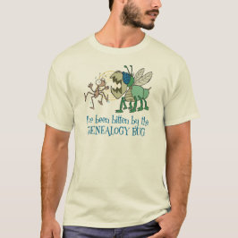 Gebissen durch die Genealogie-Wanze T-Shirt