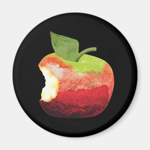 Gebissener Apfel Magnet