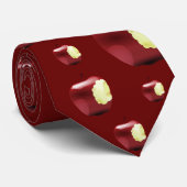 Gebissenes Apple Krawatte (Gerollt)