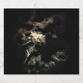 gebläht alkoholflaschenetikett (Einzelnes Label)