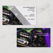 Gebläse Ein-Gehen-Gehen Visitenkarte (Vorne/Hinten)