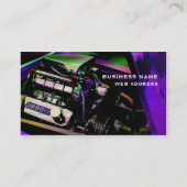 Gebläse Ein-Gehen-Gehen Visitenkarte (Rückseite)