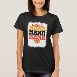 geblasene Mama Retro Softball Mama Mütter T-Shirt