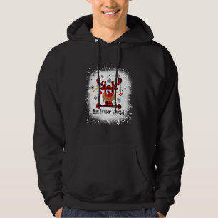 geblasener Busfahrer Squad Reindeer Funny Christma Hoodie