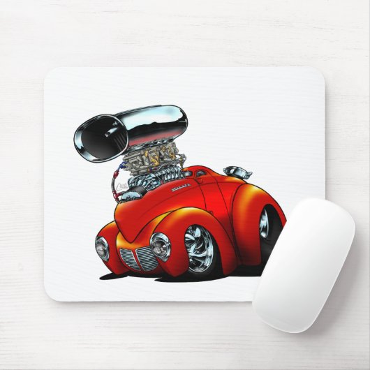 Geblasenes Willys Mousepad (Mit Mouse)