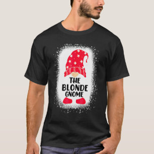 Gebleicht Der Blonde Gnom Passende Familien Weihna T-Shirt