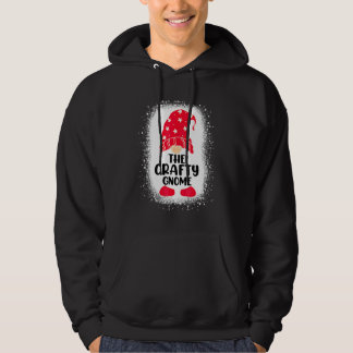 Gebleicht Der clevere Gnom Passende Familien Weihn Hoodie