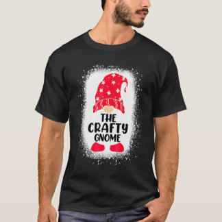 Gebleicht Der clevere Gnom Passende Familien Weihn T-Shirt