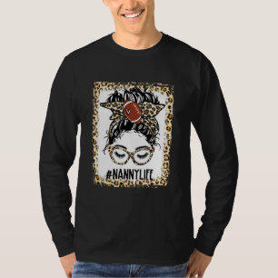 Gebleicht Fußball Kindermädchen T-Shirt