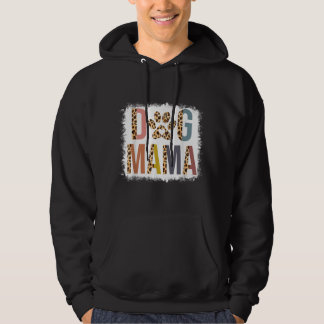 gebleicht Hund Mama Leopard und Mama Boho Mutter Hoodie