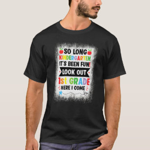 Gebleicht, so lange Kindergarten schauen aus erste T-Shirt