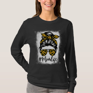 Gebleicht Sonnenblumen Mama T-Shirts für Muttertag