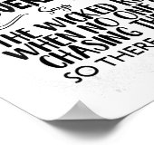 gebleicht Wollte ich, Joggen zu gehen, Christliche Poster (Ecke)