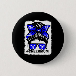 Gebleichte Cheer-Mutter Mama Eltern Cheerleading-M Button