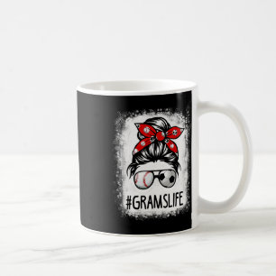 Gebleichte Gramm Leben Fußball Unordentlicher Knot Kaffeetasse