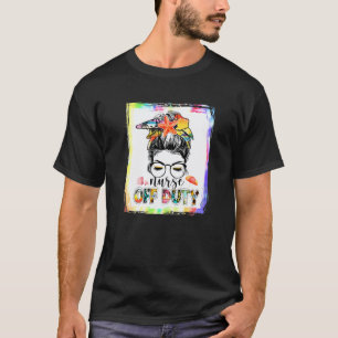 Gebleichte Krankenschwester außer Dienst Unordentl T-Shirt