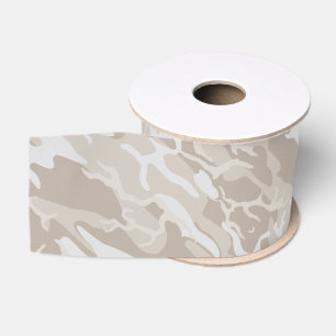 Gebleichte Ödland-Camouflage Ripsband