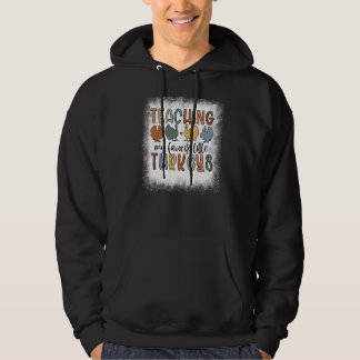 Geblendete Lehre Mein kleiner Truthühner Danke Hoodie