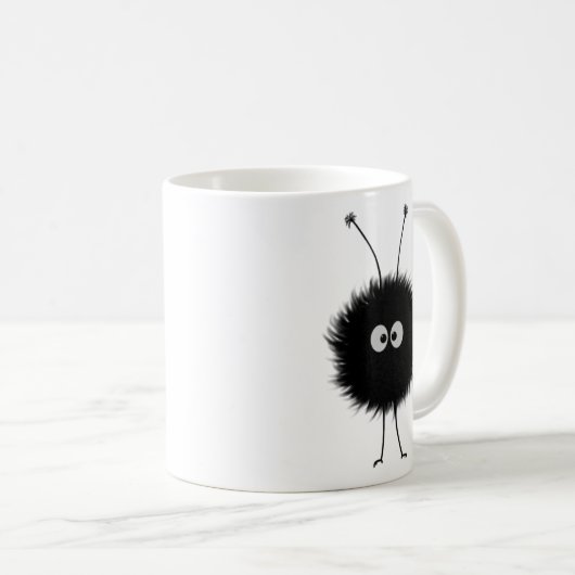 Geblendete Wanze niedlich Kaffeetasse (VorderseiteRechts)
