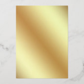 Geblüht Blumenstrauß Folieneinladung (Rückseite)