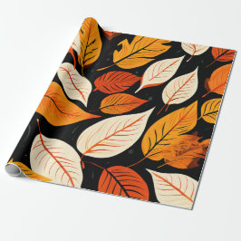 Geblüht Fall: Lebende Herbstgänge Geschenkpapier