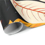 Geblüht Fall: Lebende Herbstgänge Geschenkpapier (Rolleneckpunkt)