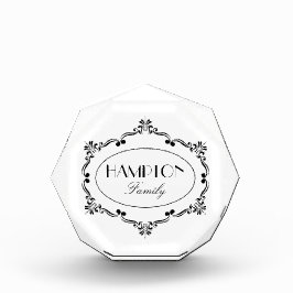 Geblüht Familienname Fotoblock