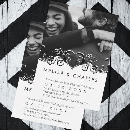 Geblüht Foto Einladung