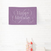 Geblüht Happy Birthday Design Banner (InSitu)