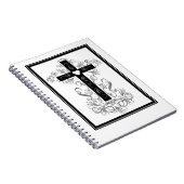 Geblüht Kreuz Notizblock (Rechte Seite)