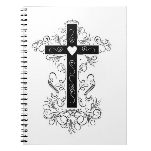 Geblüht Kreuz Notizblock (Vorderseite)