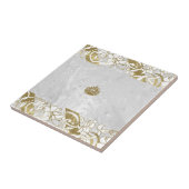 Geblüht luxuriöses königliches elegantes Muster Fliese (Seite)