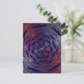 Geblüht Postkarte (Stehend Vorderseite)