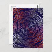 Geblüht Postkarte (Vorne/Hinten)