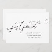 Geblüht Skript Zurückgestellt Ändern des Datums Ankündigung (Vorne/Hinten)