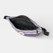 Geblüht Zigzag Bauchtasche (Offen)