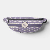 Geblüht Zigzag Bauchtasche (Ablage )