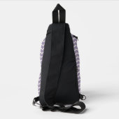 Geblüht Zigzag Crossbody Bag (Rückseite)