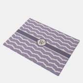 Geblüht Zigzag Doormat Fußmatte (Schrägansicht)