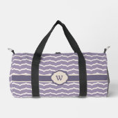 Geblüht Zigzag Duffle Bag (Vorderseite)