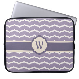 Geblüht Zigzag Laptop Sleeve