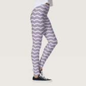 Geblüht Zigzag-Leggings Leggings (Rechts)
