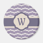 Geblüht Zigzag Magnet (Vorne)