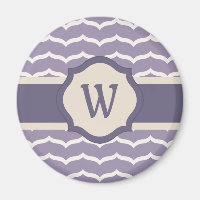 Geblüht Zigzag Magnet