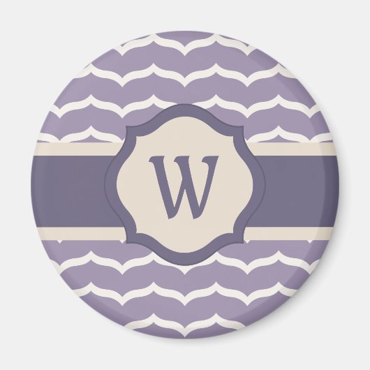 Geblüht Zigzag Magnet (Vorne)