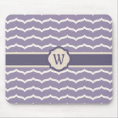 Geblüht Zigzag Mousepad (Vorne)