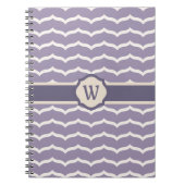 Geblüht Zigzag-Notebook Notizblock (Vorderseite)